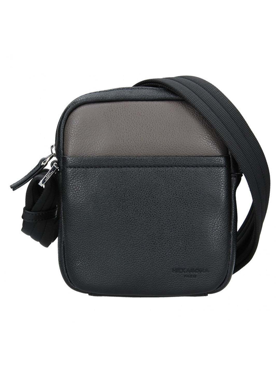 Pánská taška na doklady Hexagona Anders – černo-hnědá